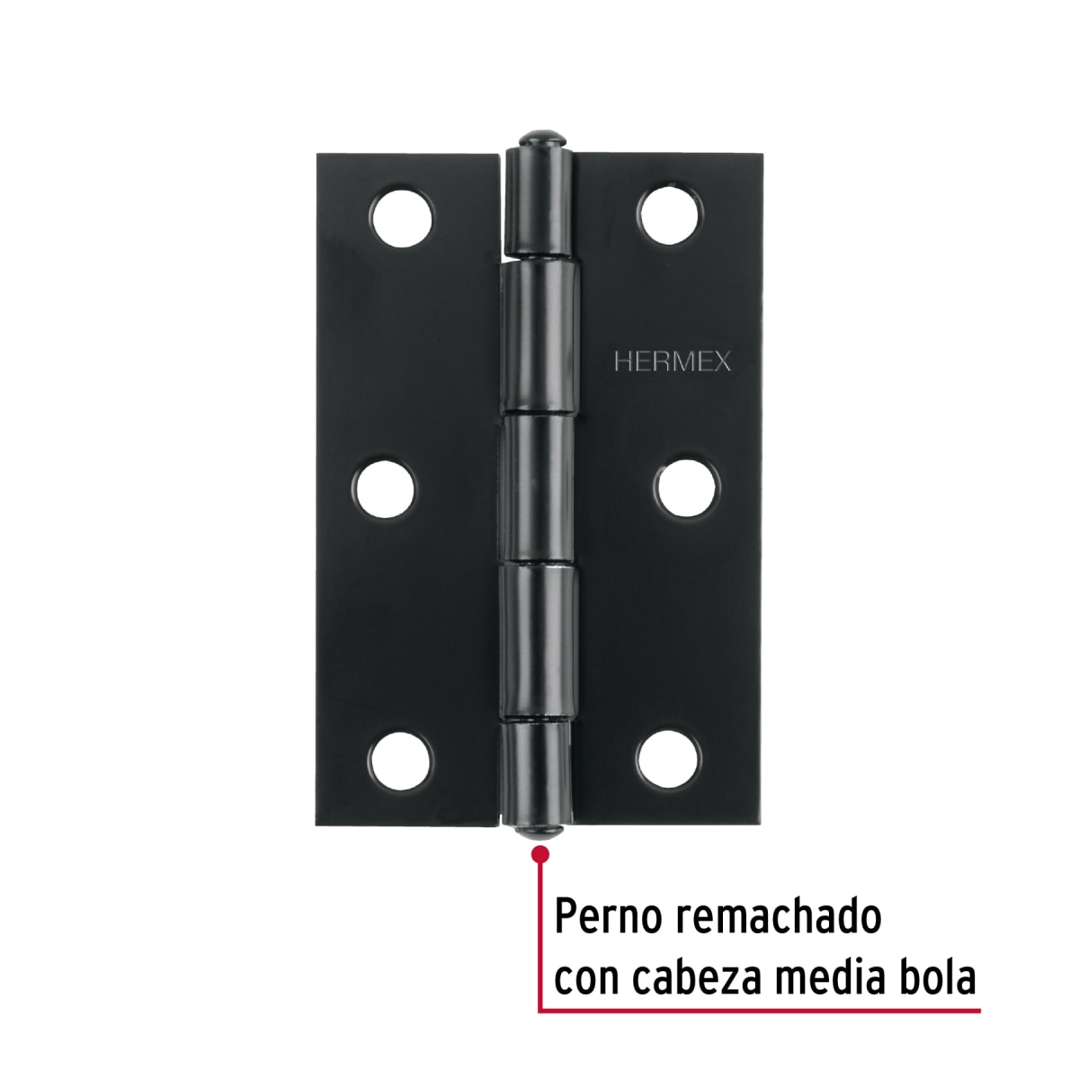 Bisagra rectangular 3