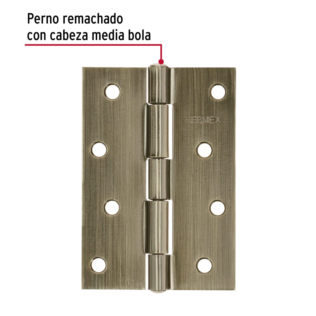 Bisagra rectangular 4