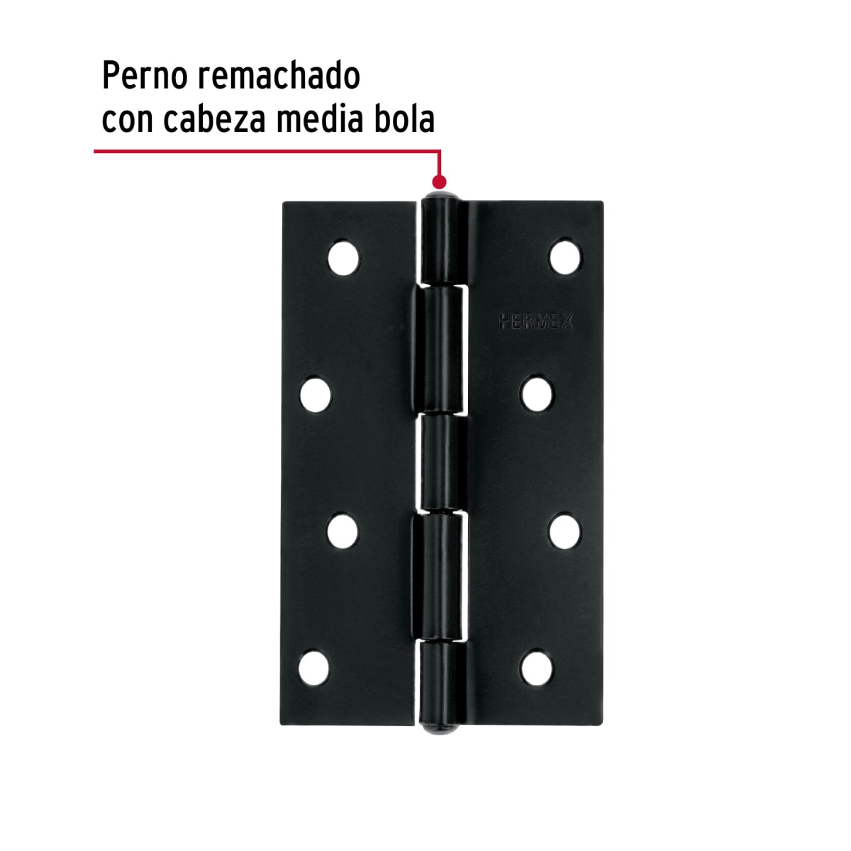 Bisagra rectangular 4