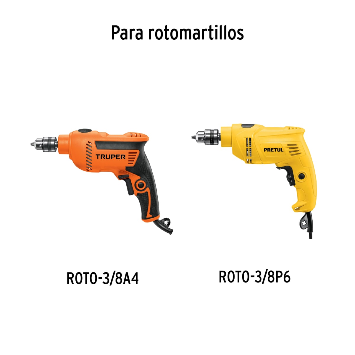 Mandril de 3/8´´con llave, Truper3