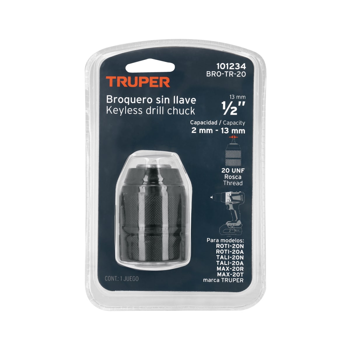 Broquero para TALI-20N/20A y ROTI-20N/20A Truper3