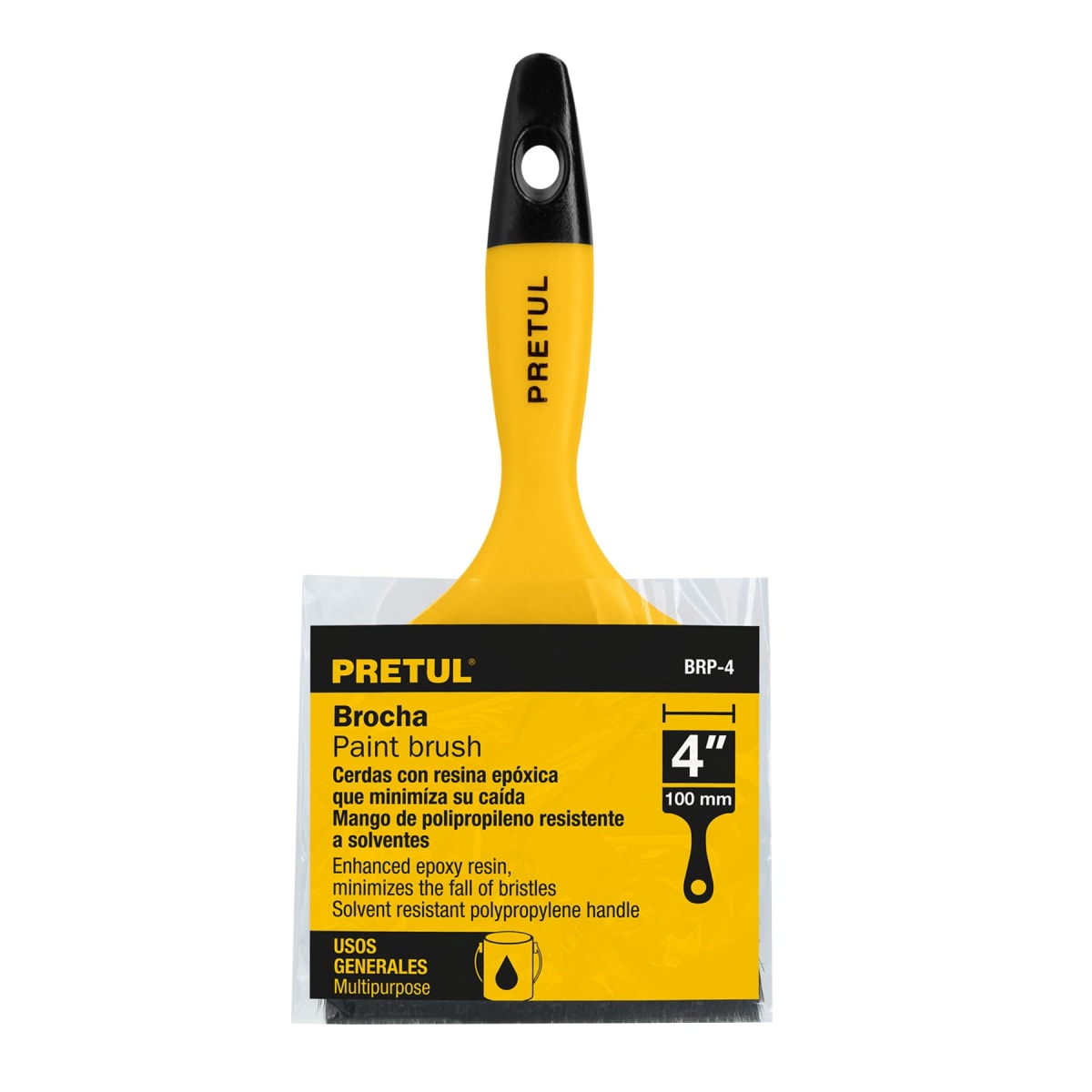Brocha uso general de 4
