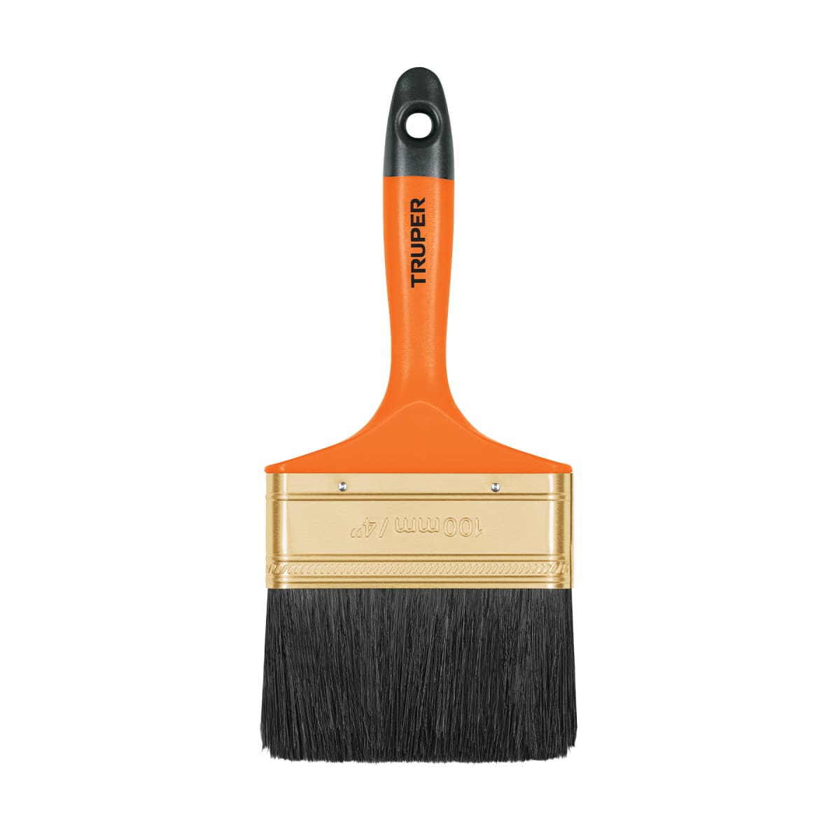 Brocha profesional de 4'' con mango de plástico. trupe1