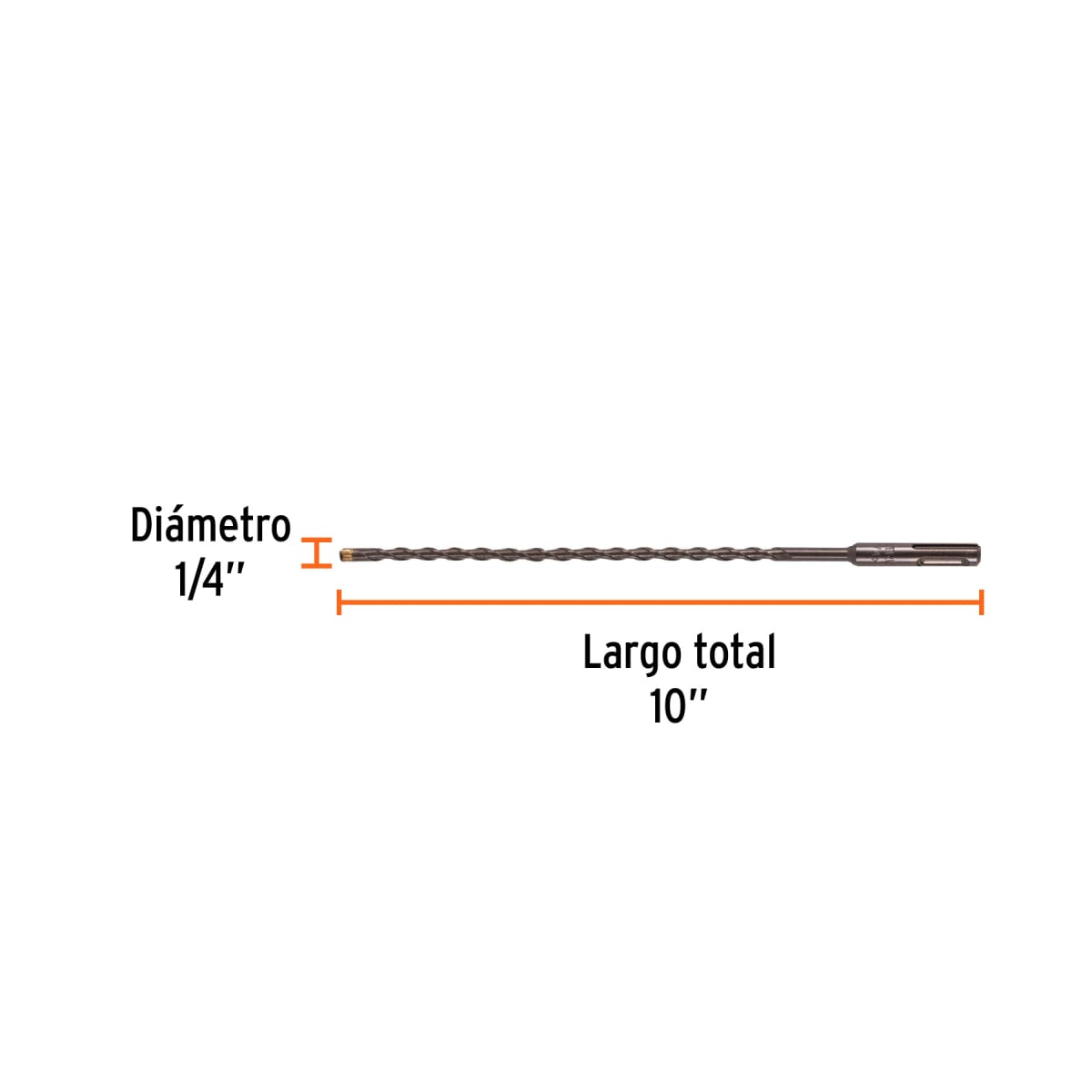 Broca SDS Plus 1/4 x 10
