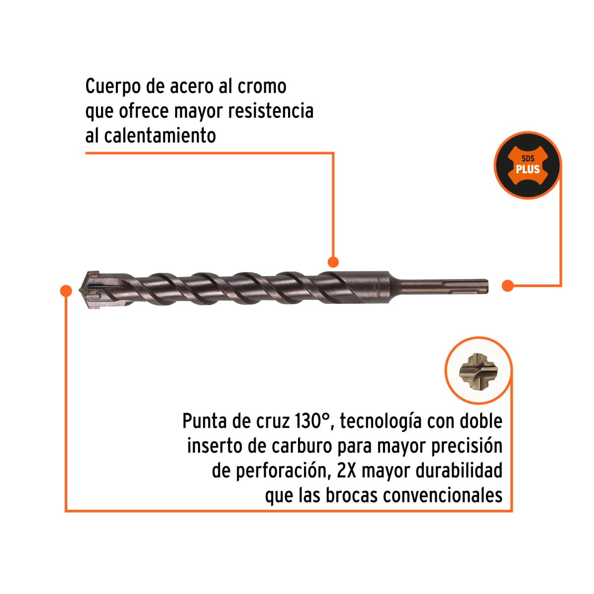 Broca SDS Plus 1 x 10