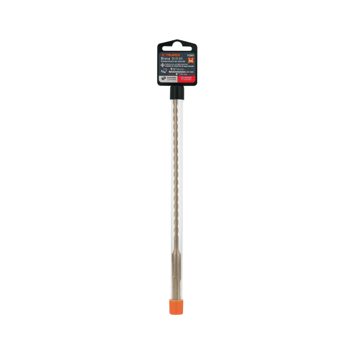 Broca SDS Plus 3/16 x 8´´, Truper5