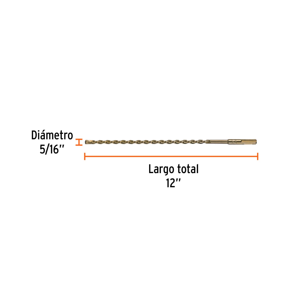 Broca SDS Plus 5/16 x 12