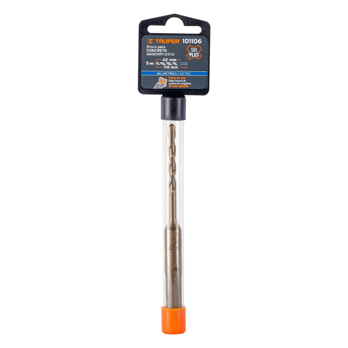 Broca SDS Plus 5 x 110 mm, Truper5