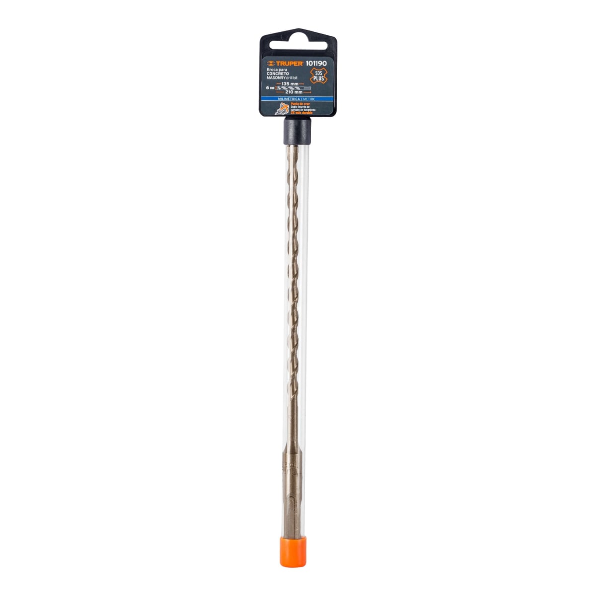 Broca SDS Plus 6 x 210 mm, Truper6