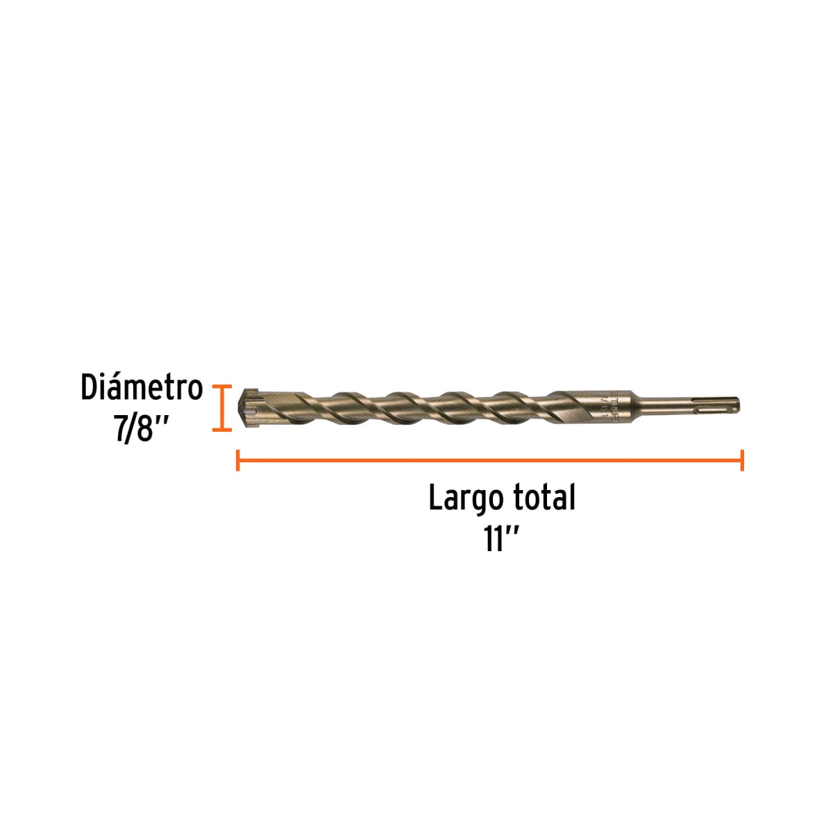 Broca SDS Plus 7/8 x 11´´, Truper4
