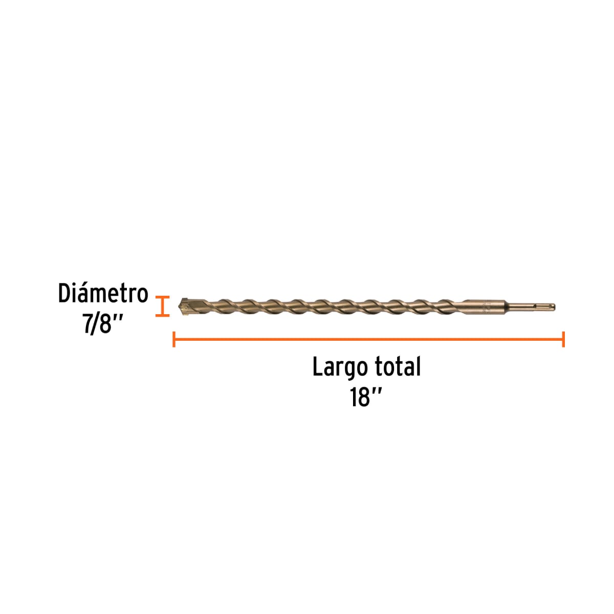 Broca SDS Plus 7/8 x 18