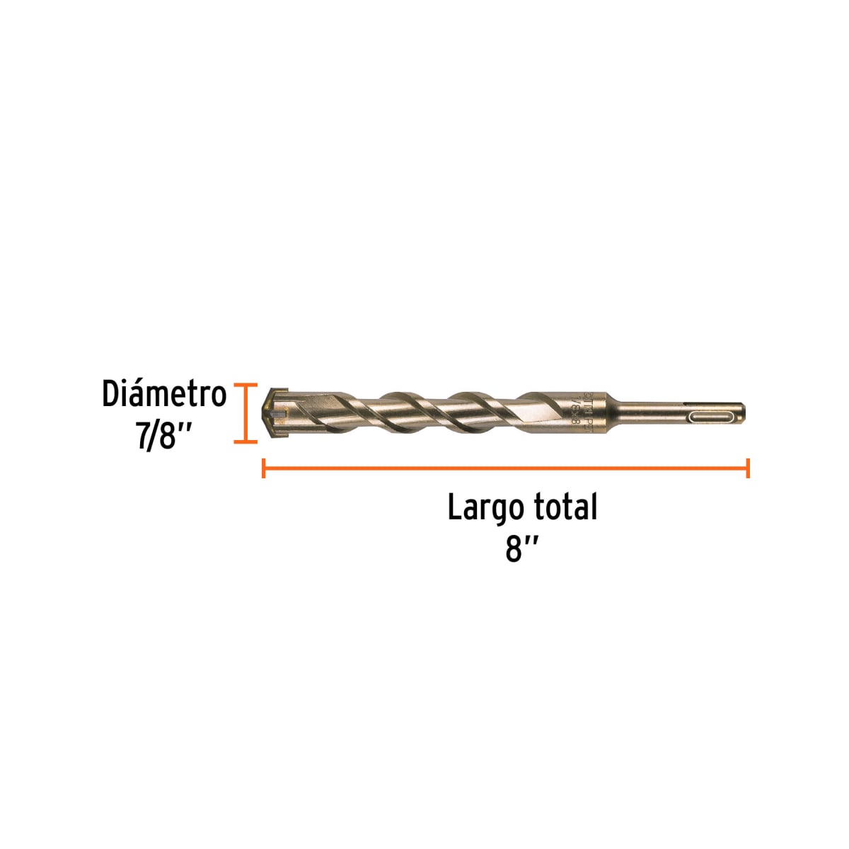 Broca SDS Plus 7/8 x 8