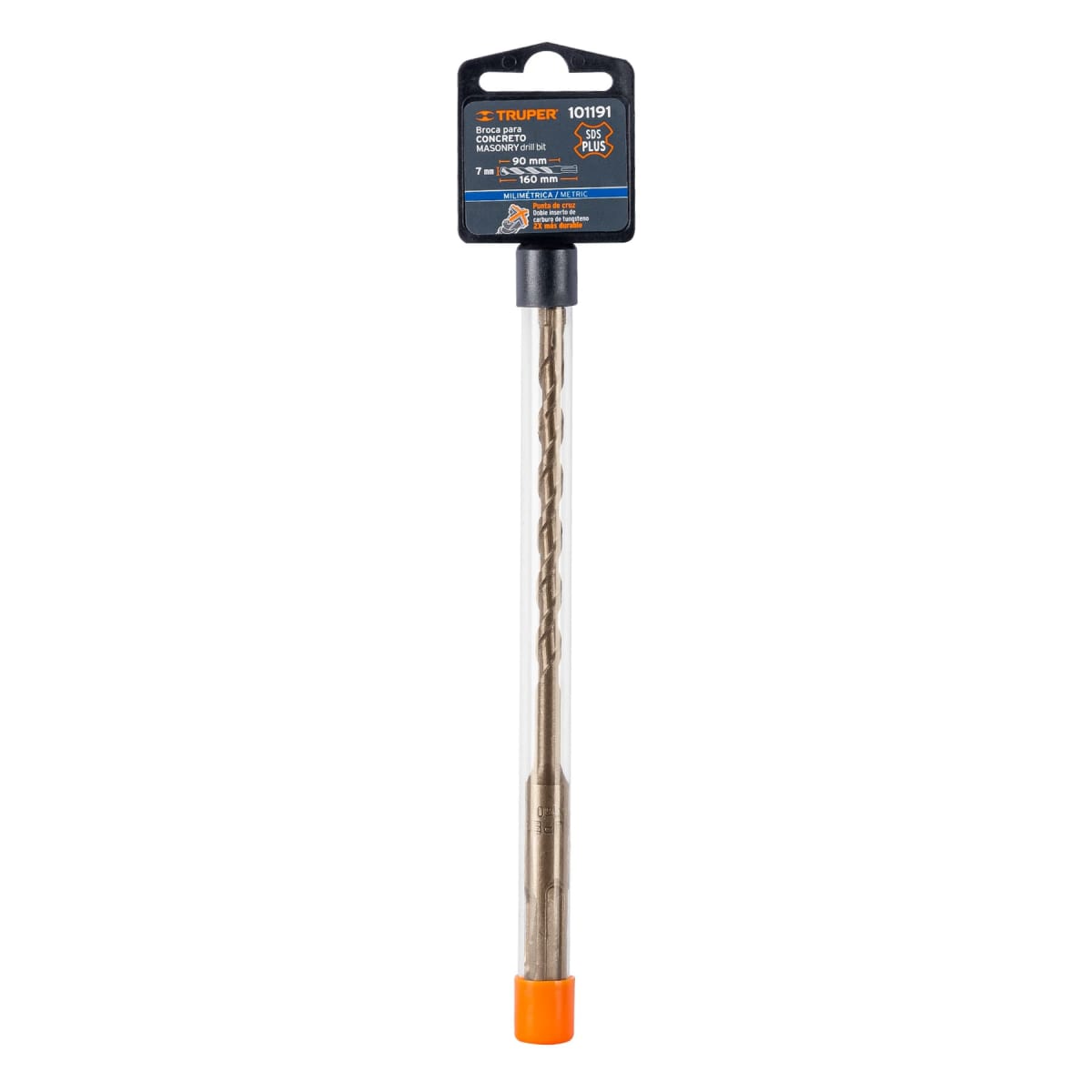 Broca SDS Plus 7 x 160 mm, Truper6