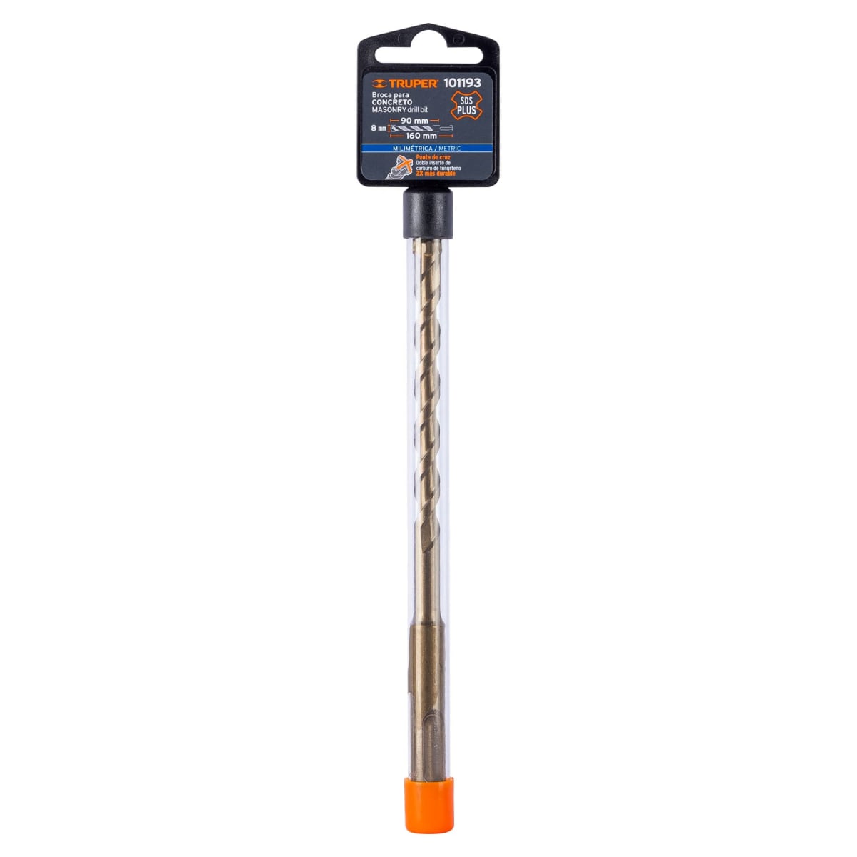 Broca SDS Plus 8 x 160 mm, Truper6
