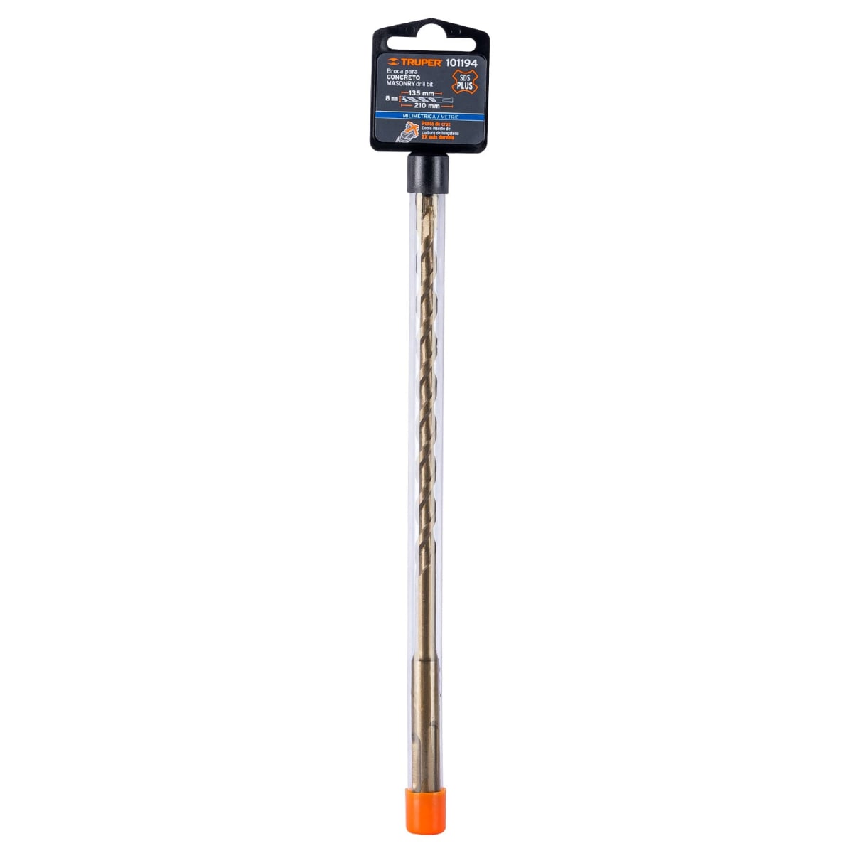 Broca SDS Plus 8 x 210 mm, Truper6