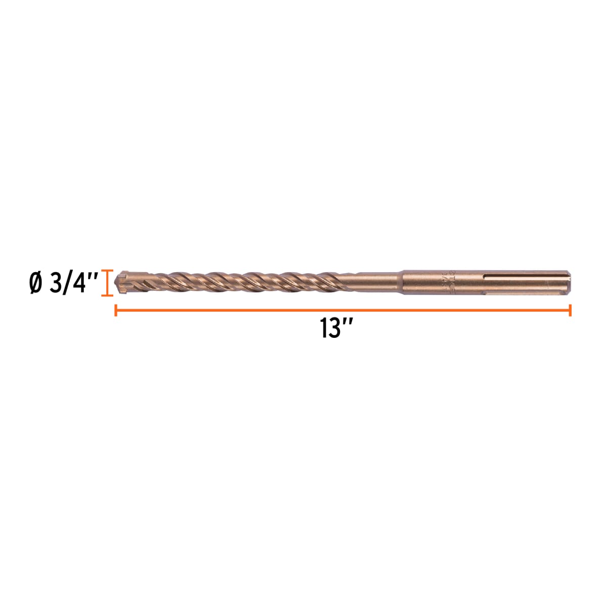 Broca SDS Ma x de 3/4 x 13´´, Truper2