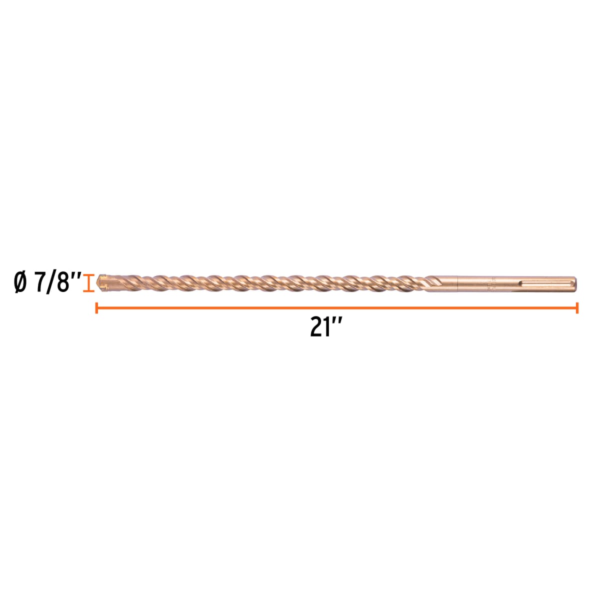 Broca SDS Ma x de 7/8 x 21´´, Truper2