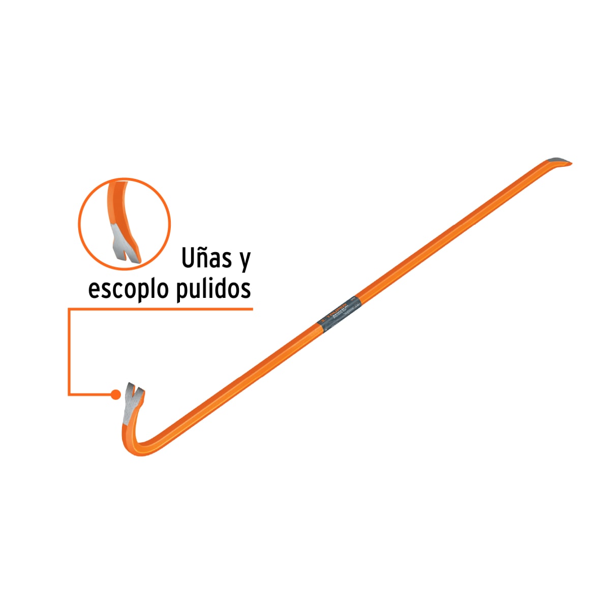 Barreta pata de cabra de 3/4'' x 107 cm Truper2