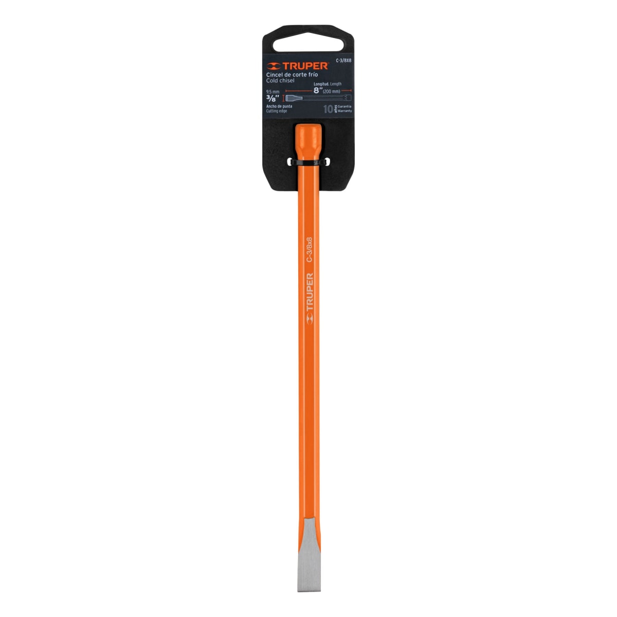 Cincel de corte frío de 3/8 X 8´´, Truper4