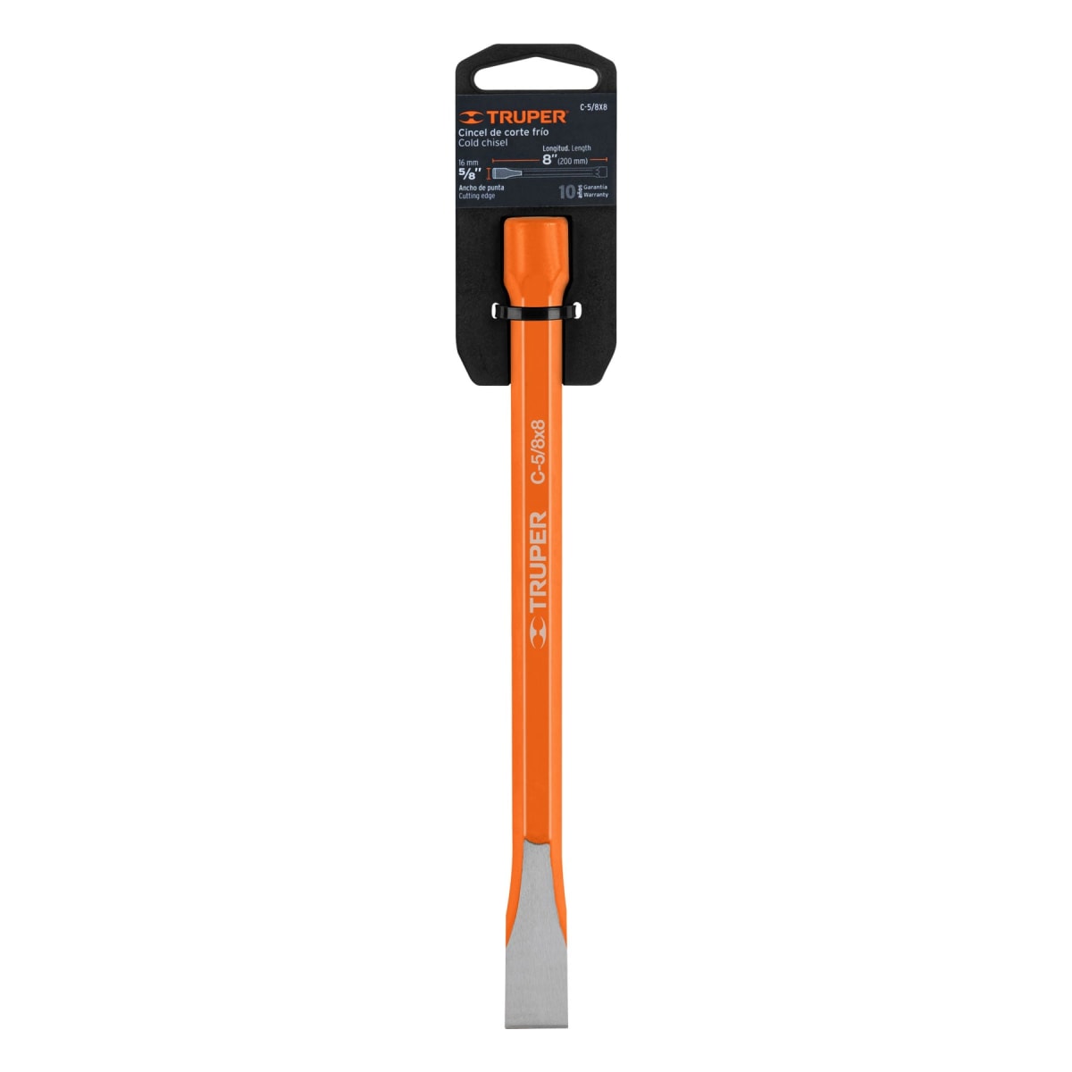 Cincel de corte frío de 5/8 X 8´´, Truper4