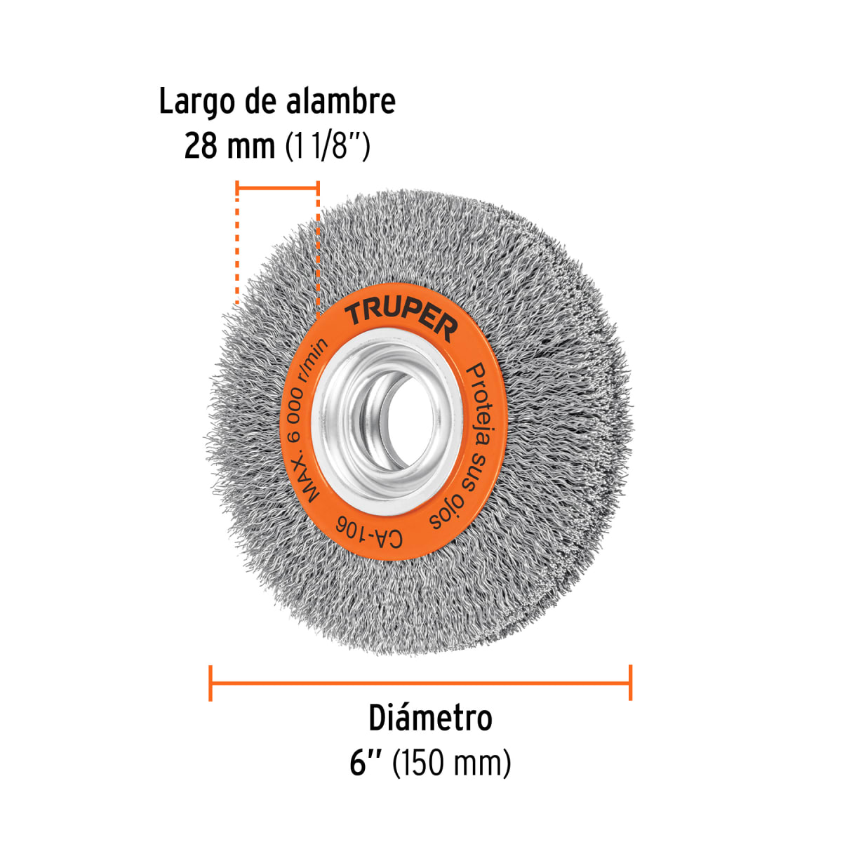 Escobilla de 6