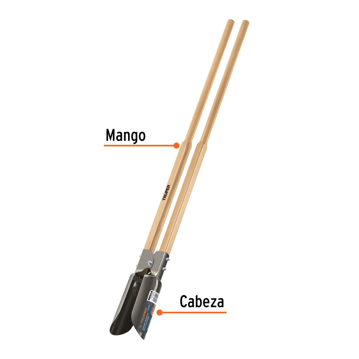Cavador mangos de madera 452