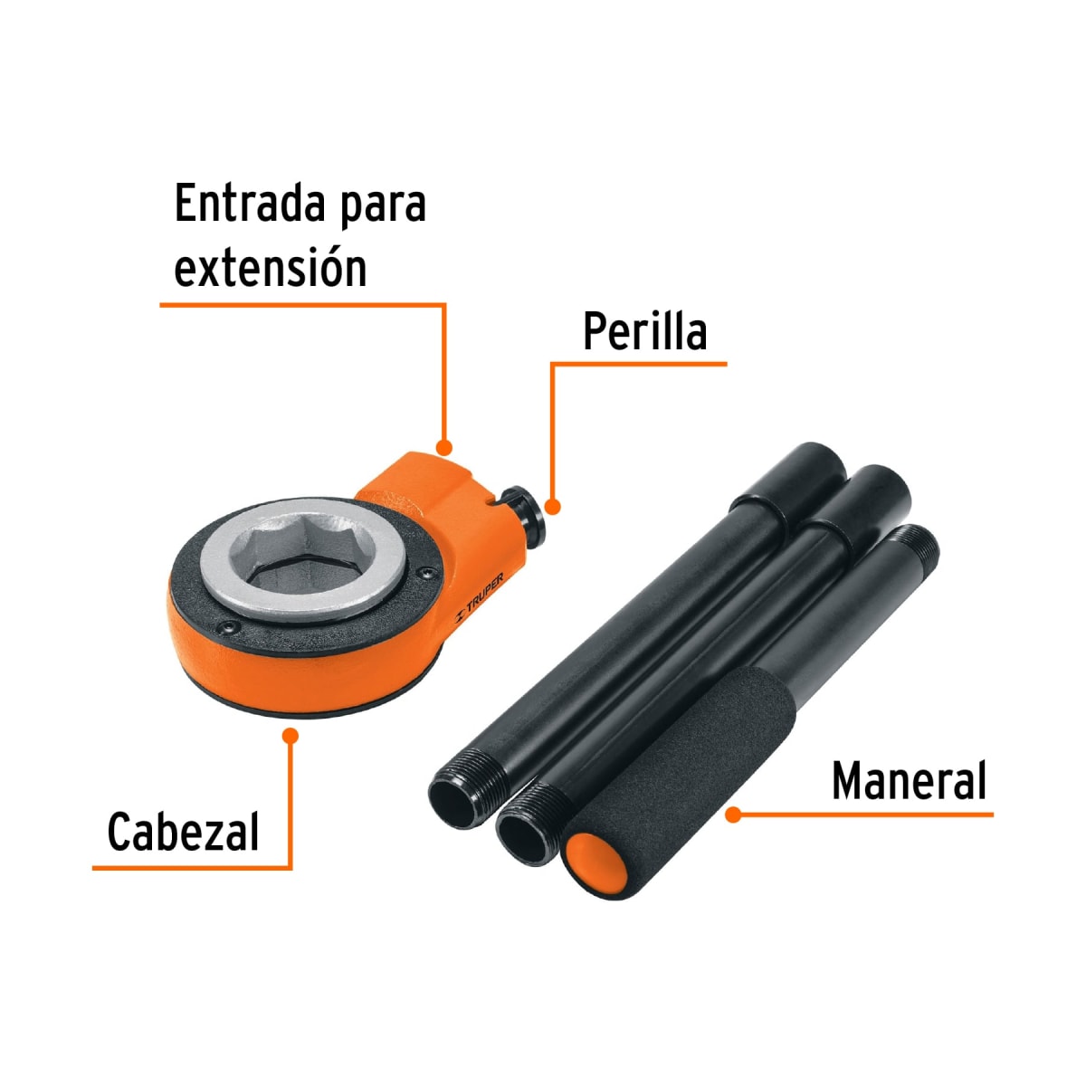 Cabezal para dados TA-851, Truper2