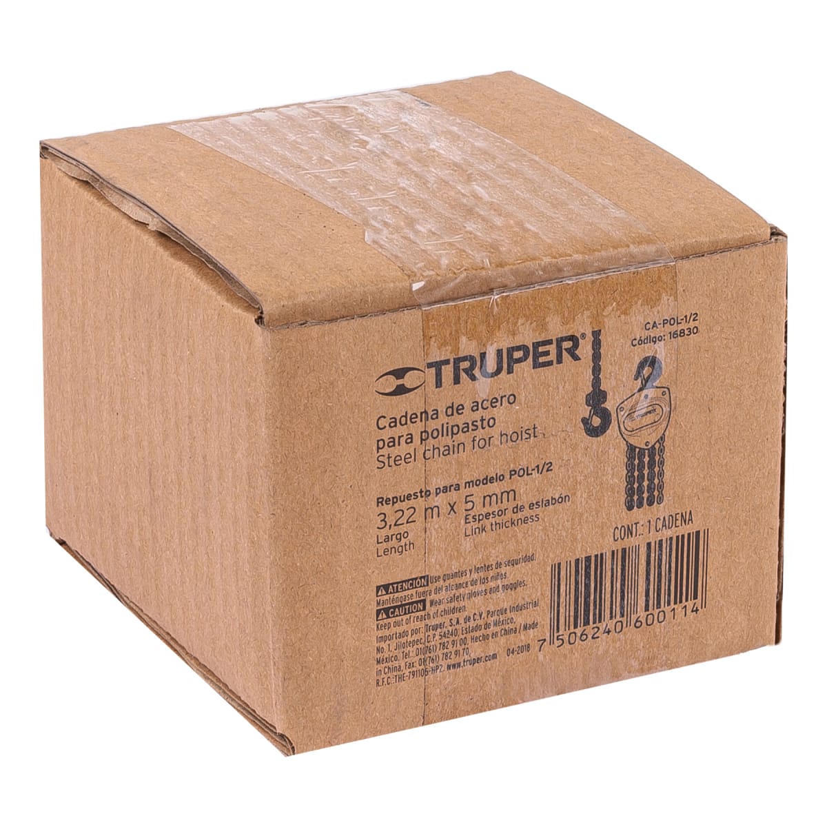 Cadena para tecle POL-1/2, Truper3