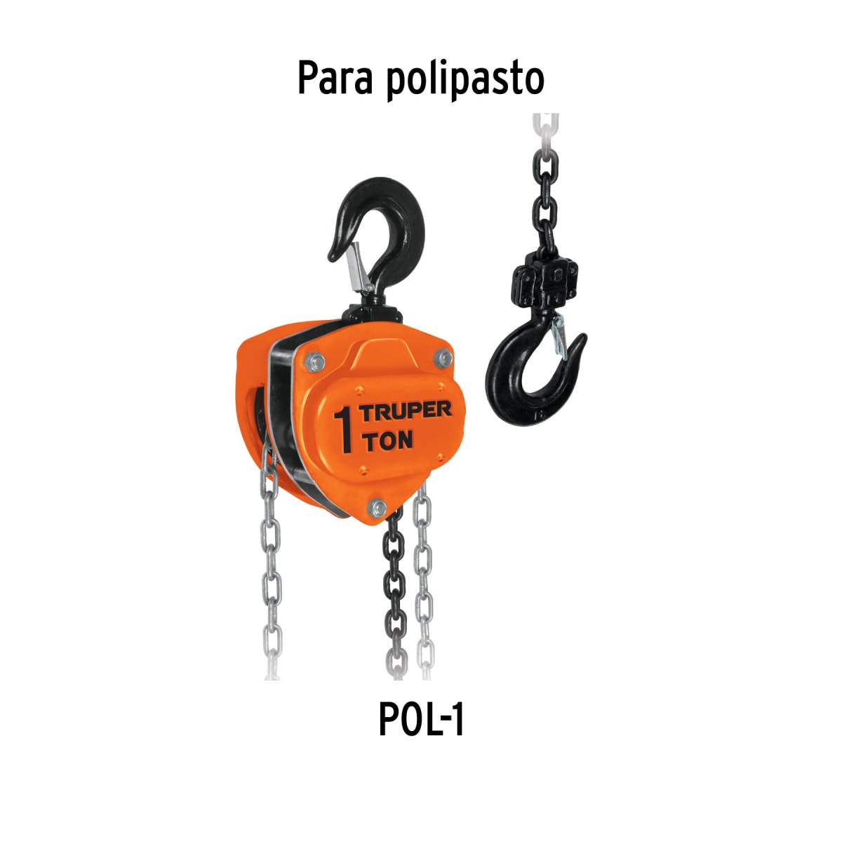 Cadena para tecle de 1 tonelada truper3