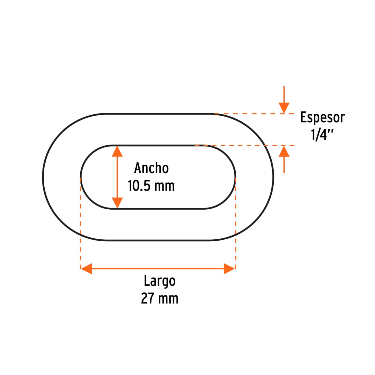 Cadena galvanizada de Zinc saco con 50kg Truper6