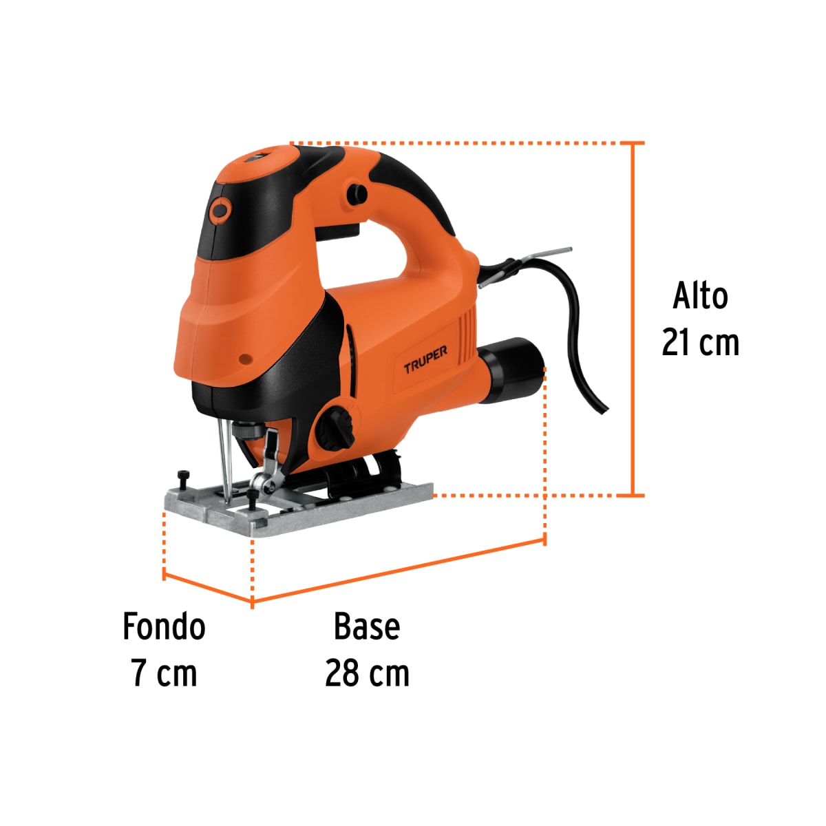 Sierra ingleteadora telescopica 1800w + sierra caladora Truper4