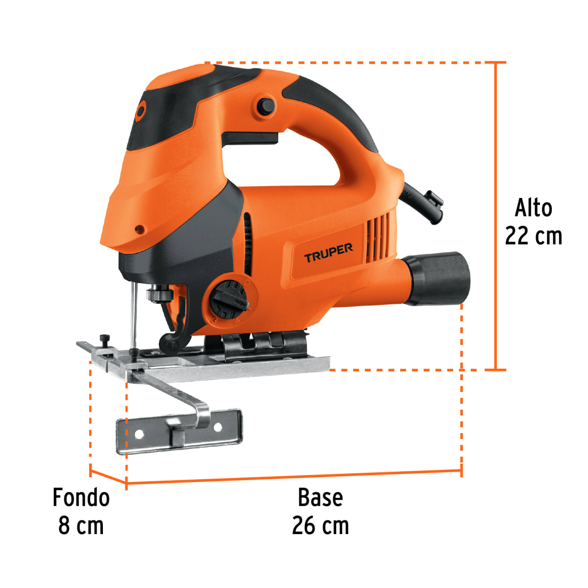 Sierra Caladora profesional 750w Truper 134972