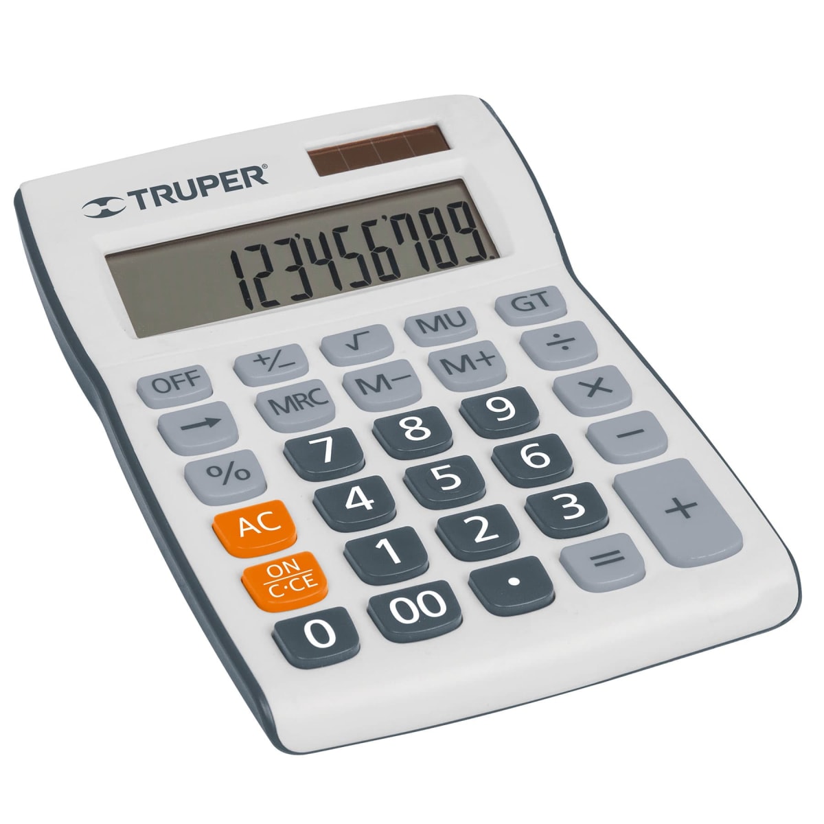 Calculadora 19 cm de escritorio Truper1