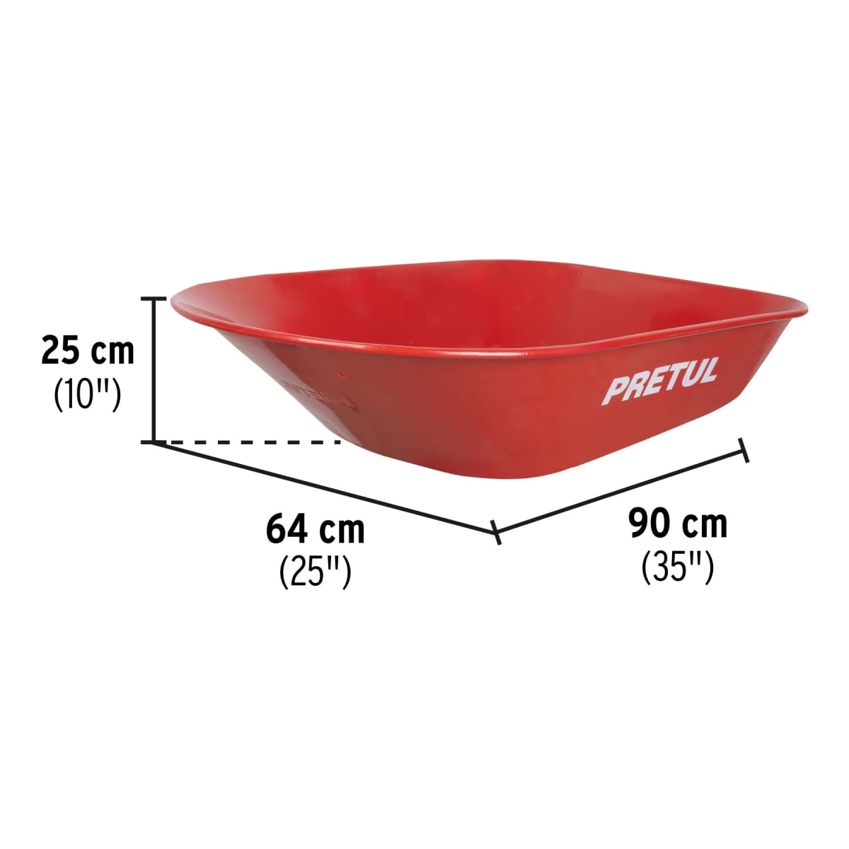 Carretilla 5 ft3, bastidor tubular, pretul2