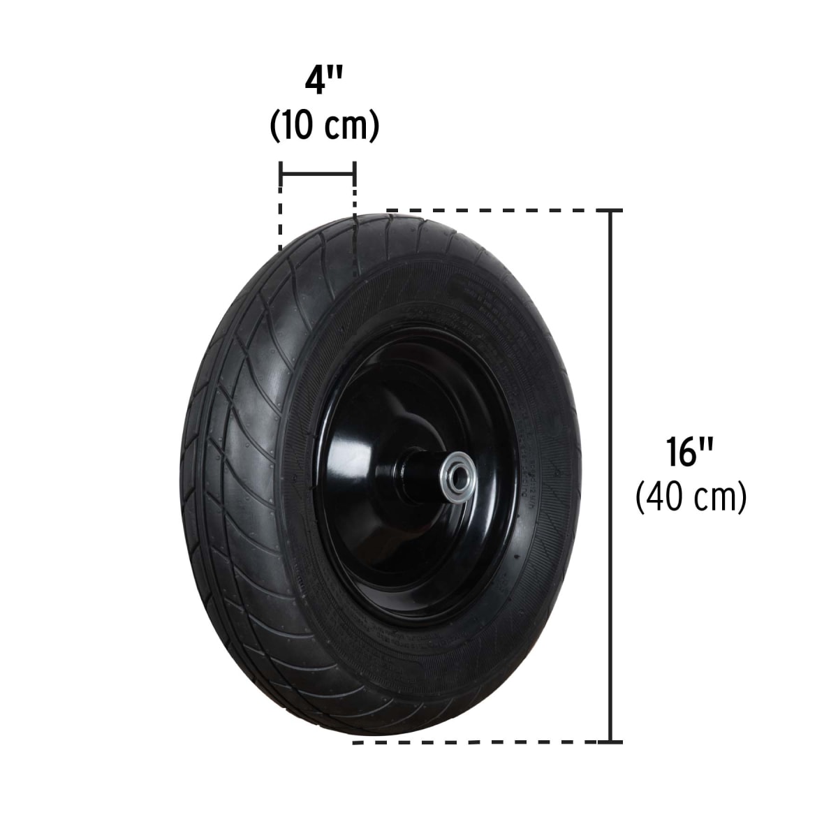 Carretilla 5 ft3, bastidor tubular, pretul3