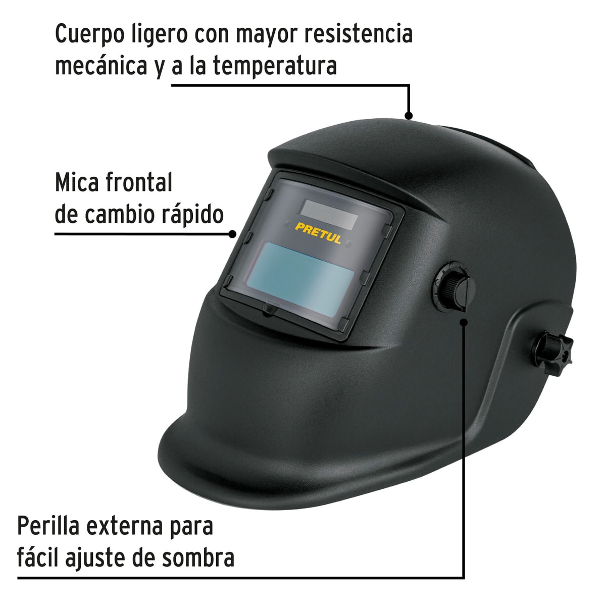 Mascara para soldar fotosensible Pretul2