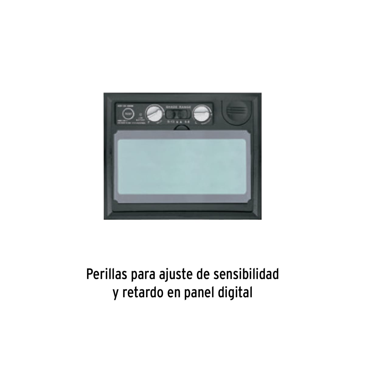 Careta electrónica para soldar, sombra 9-13, truper4