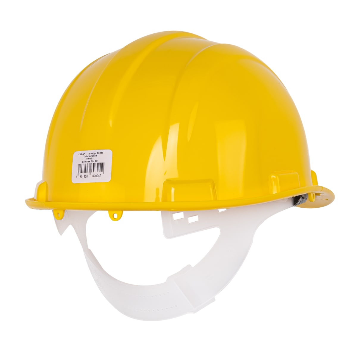 Casco de seguridad, ajuste de intervalos, amarillo, Pretul2