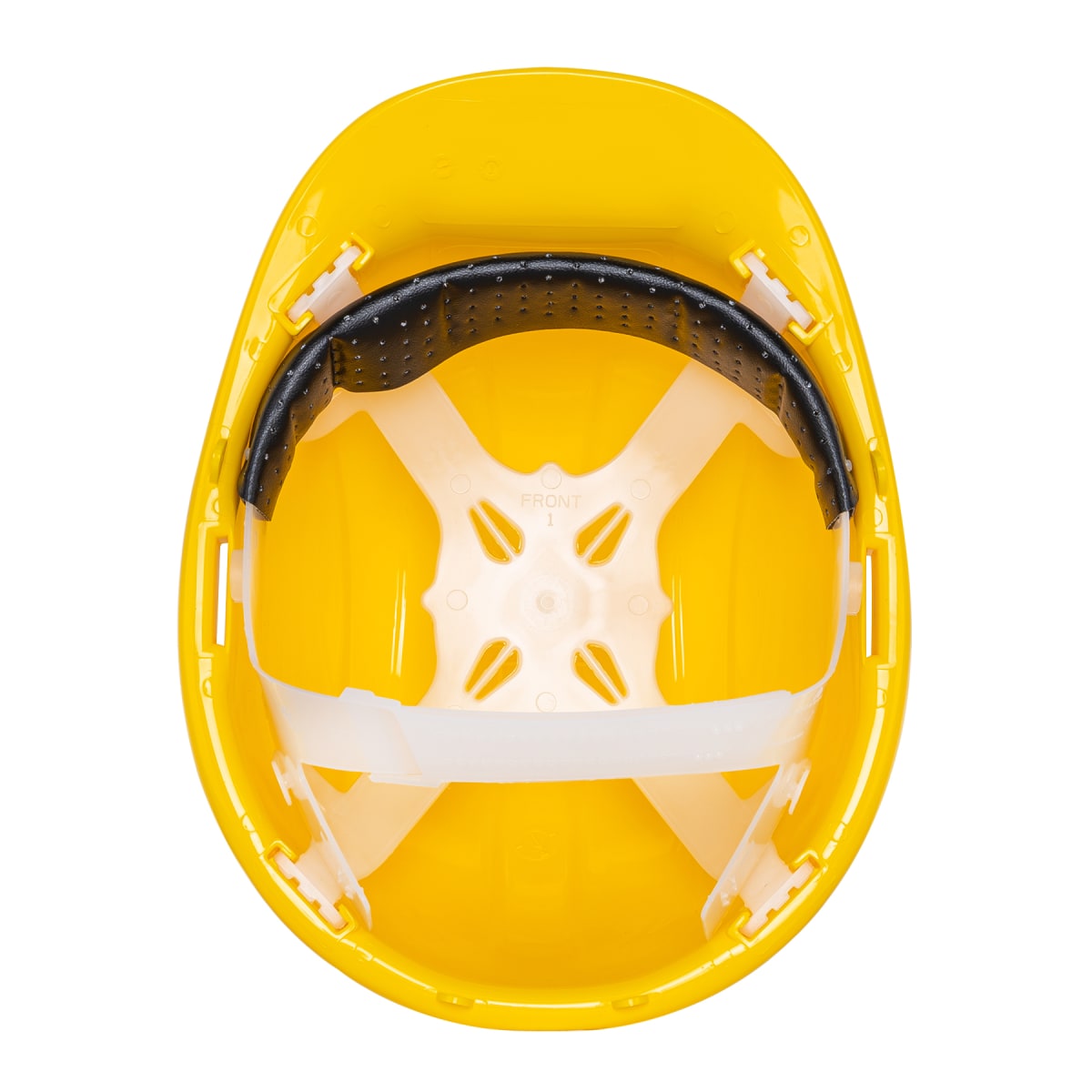 Casco de seguridad, ajuste de intervalos, amarillo, Pretul3