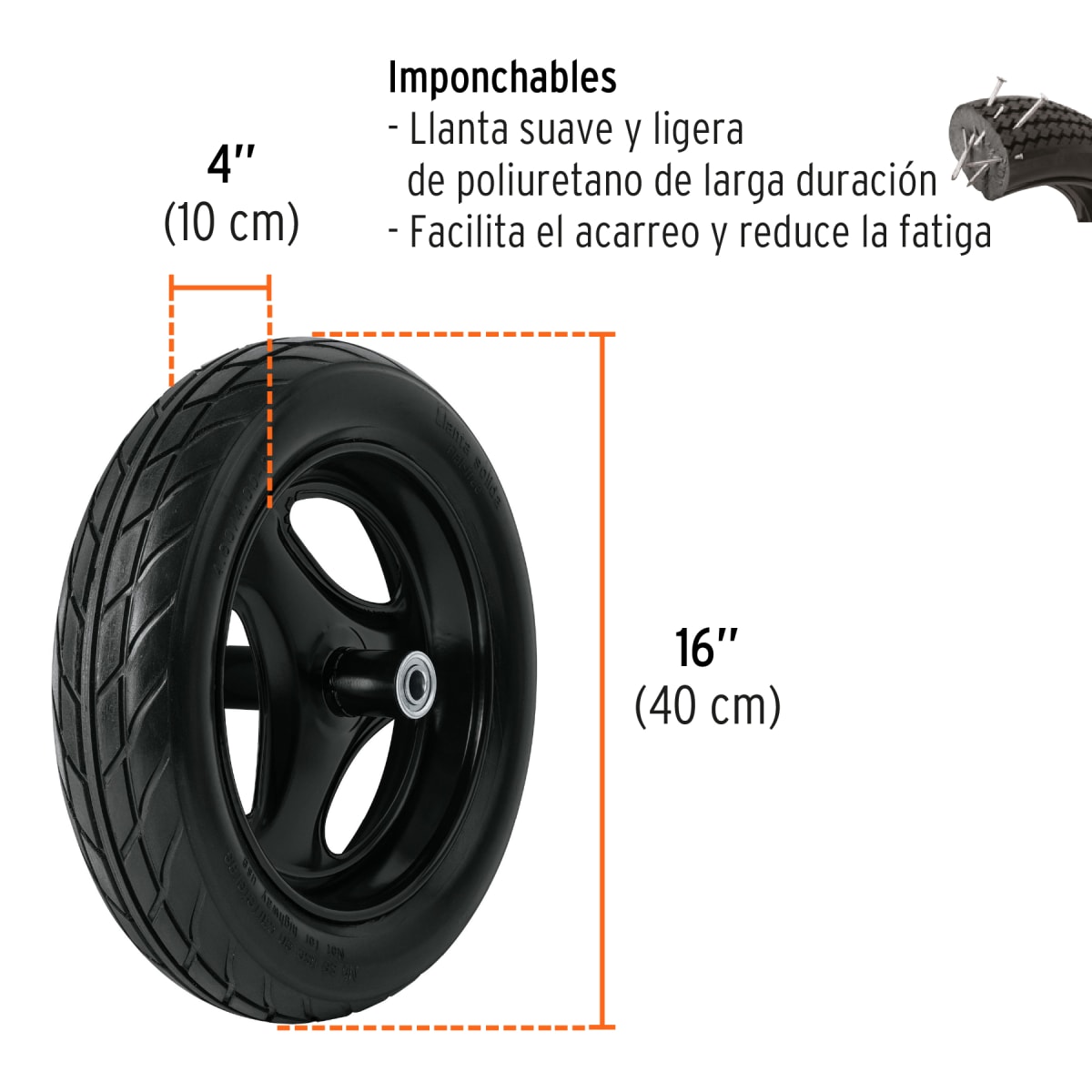 Carretilla Buggy Industrial 100 Litros 6 Ft3 750 Kg Expert Truper5