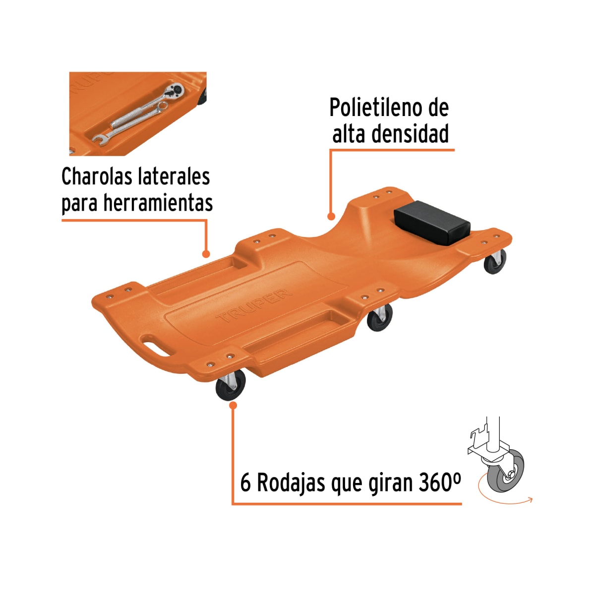 Cama de plástico 40