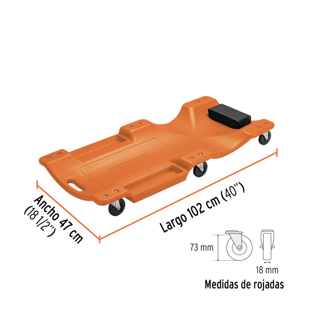 Cama de plástico 40