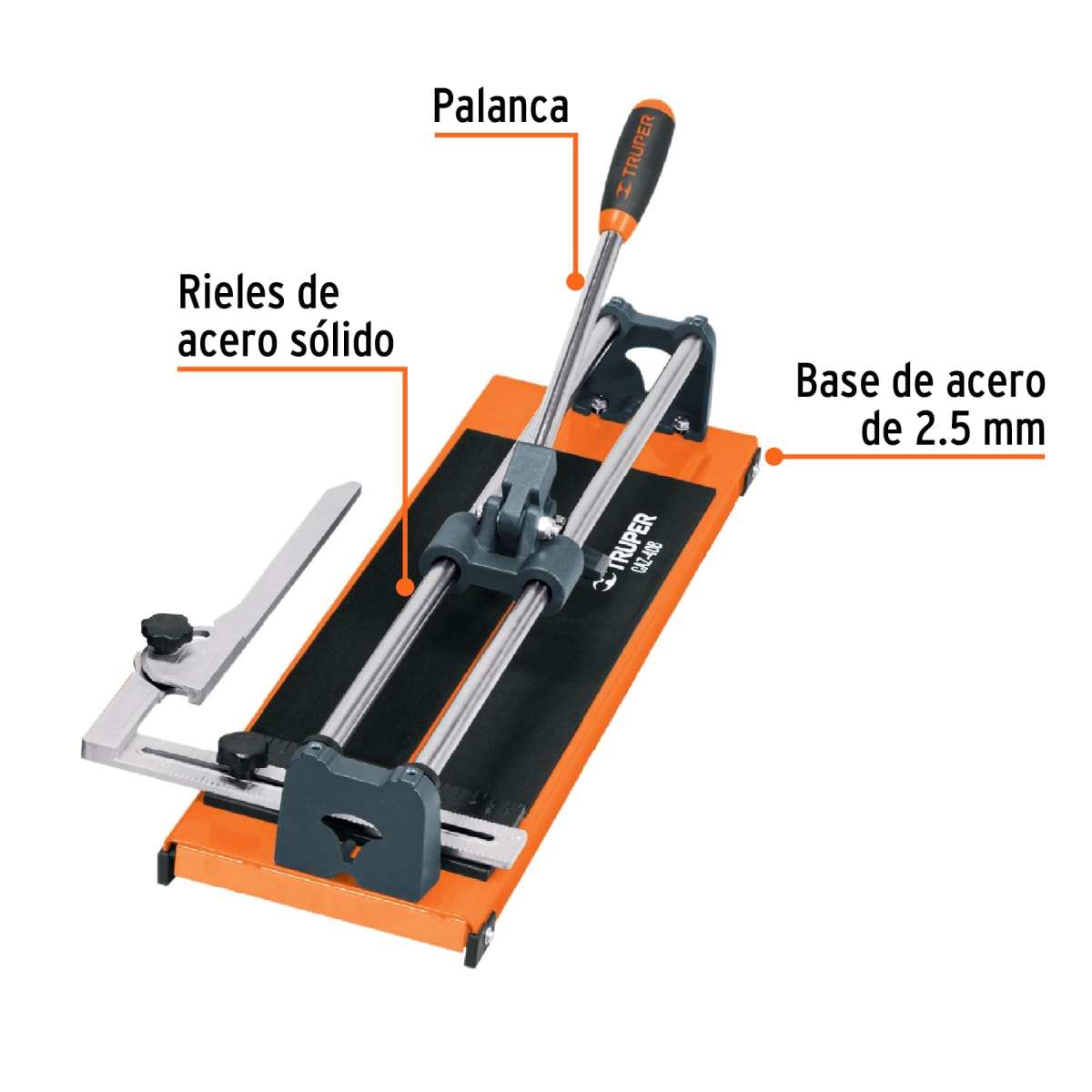 Cortador de mayolicas con rodajes 40 cm Truper2