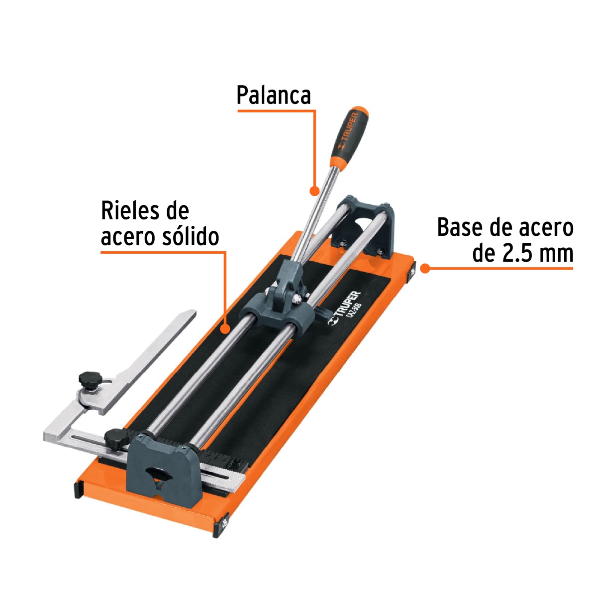 Cortador de mayolicas con rodajes 50 cm Truper3
