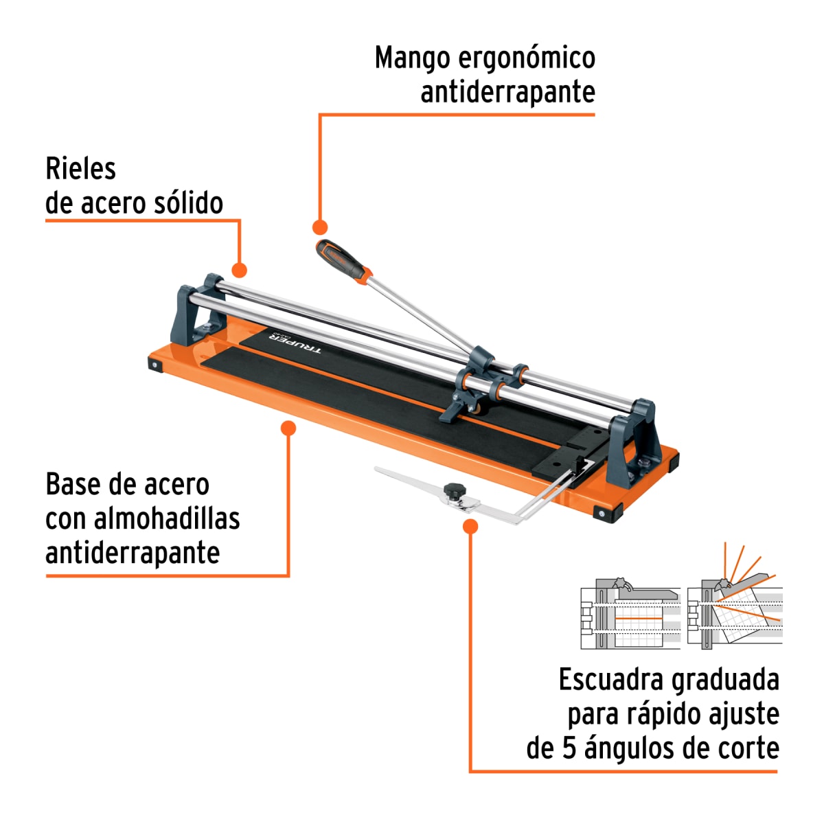 Cortador de mayólica de 24