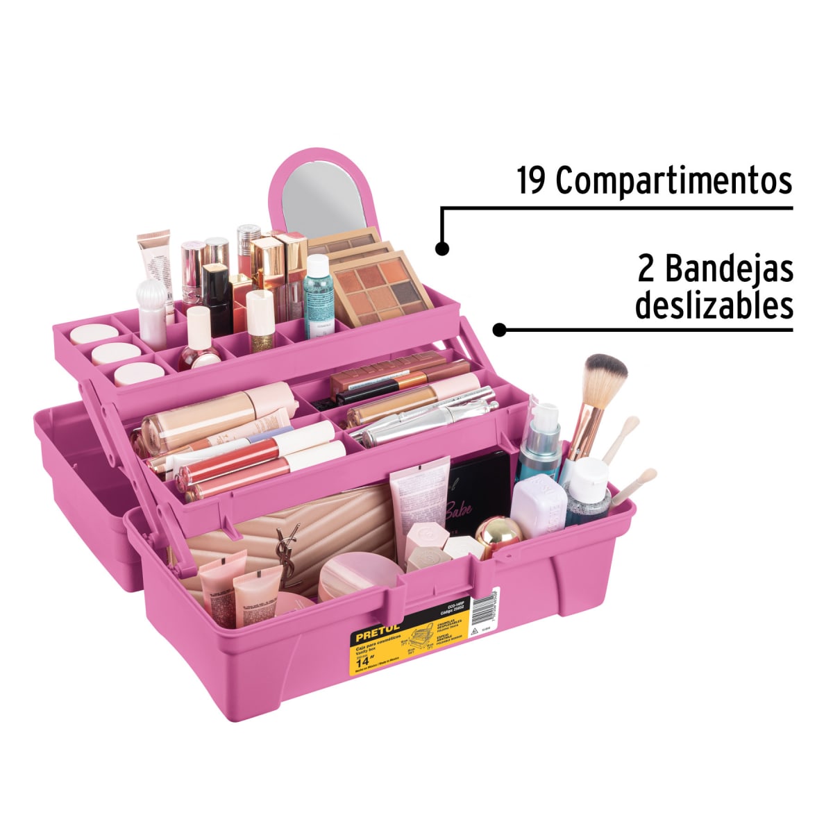 Rectificadora 150W + Caja Organizadora 14