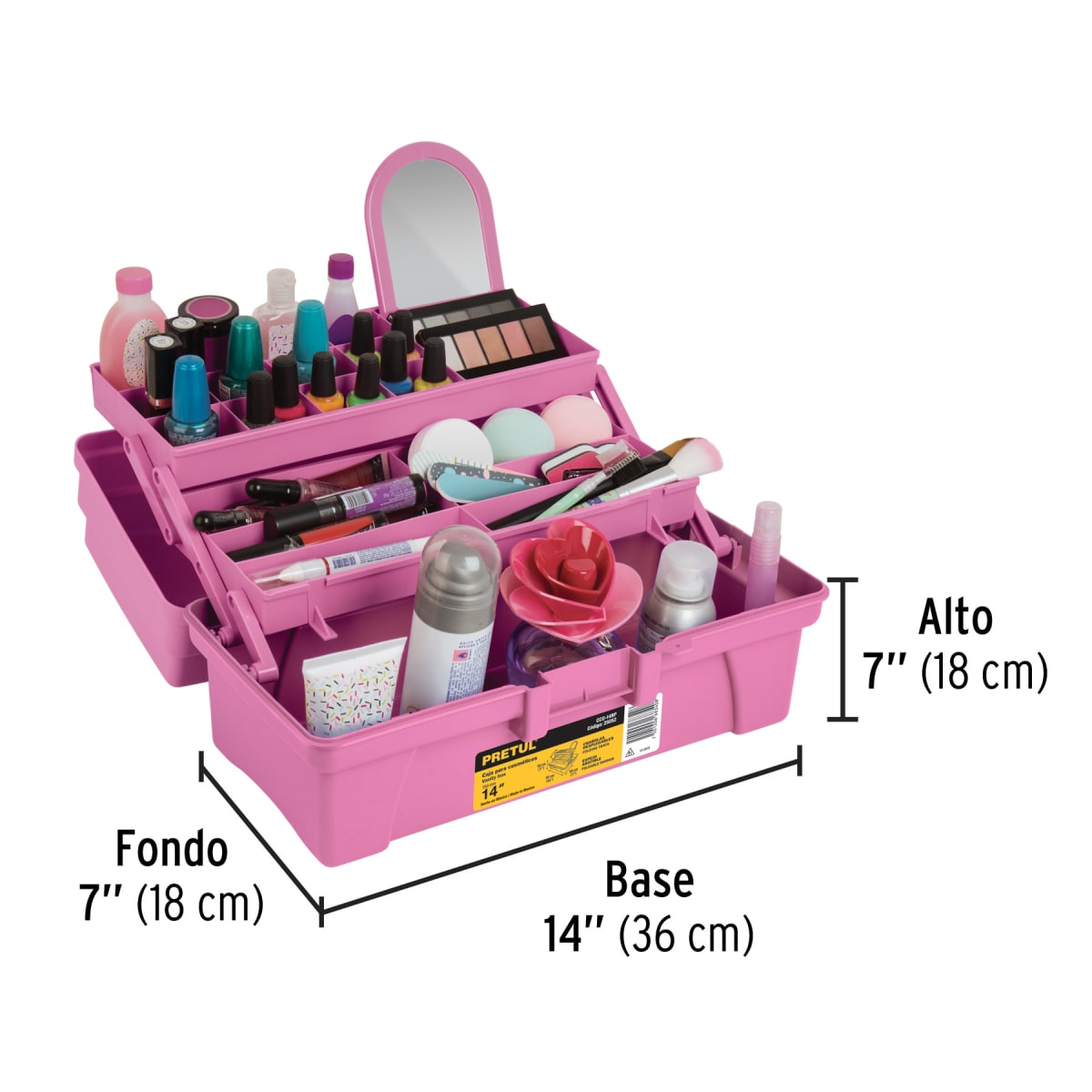 Rectificadora 150W + Caja Organizadora 14