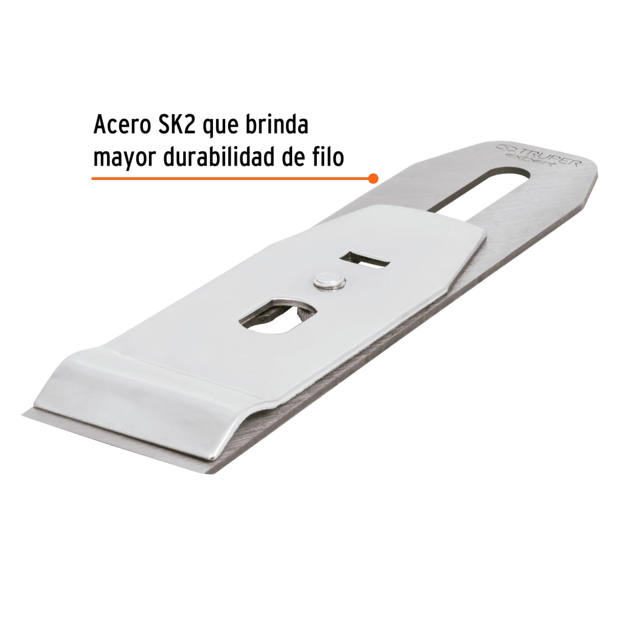 Hoja con contra para garlopas # 4 y # 5 Truper2