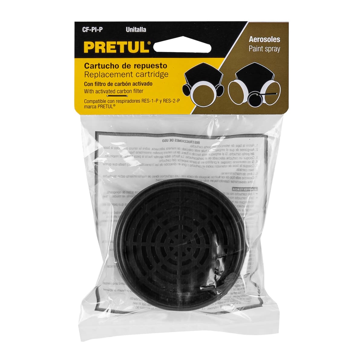 Cartucho de repuesto, pintura en spray, Pretul3