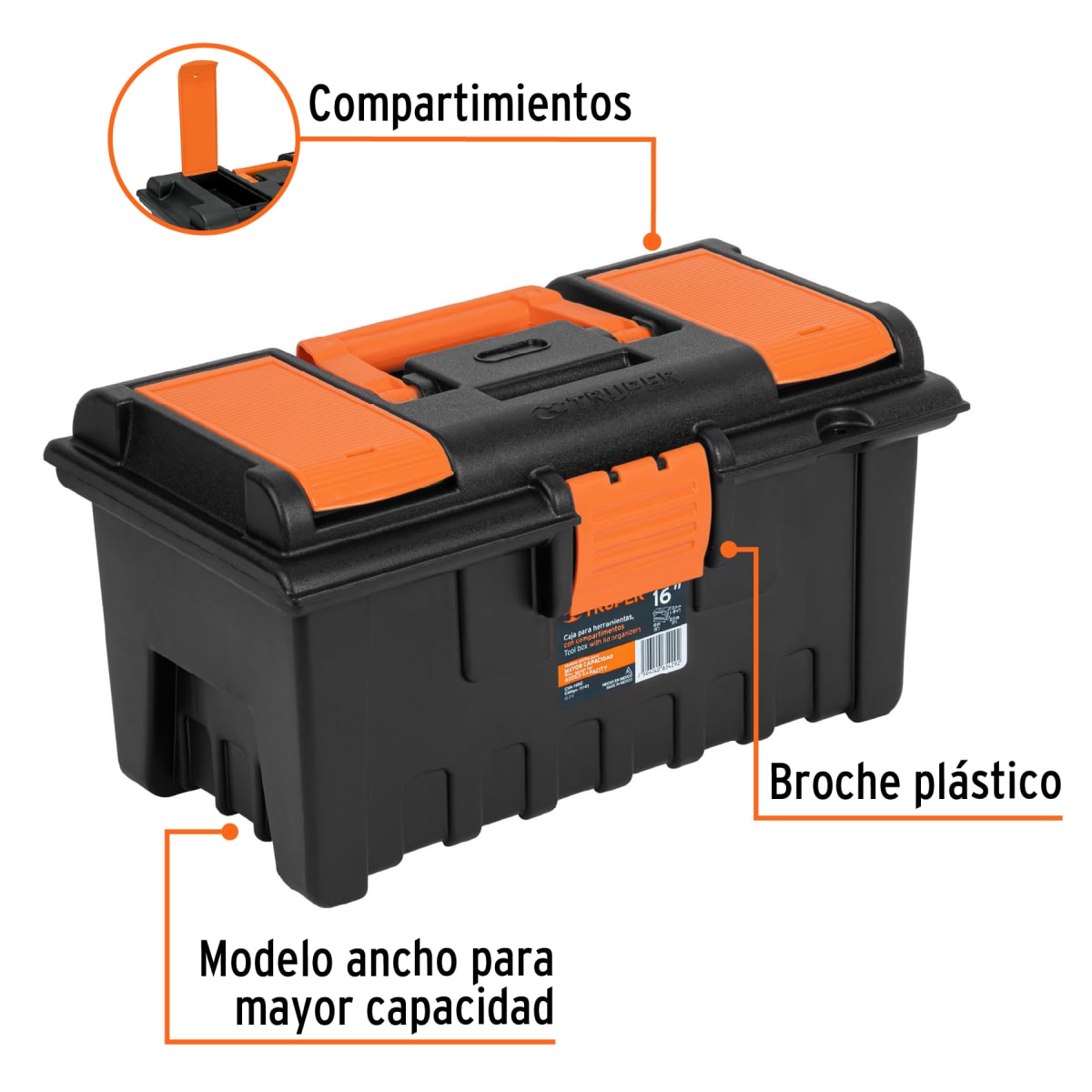 Kit de Limpieza y Mantenimiento de autos y Caja de herramientas Truper2
